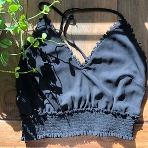 Fashion Nova Black crop top tank